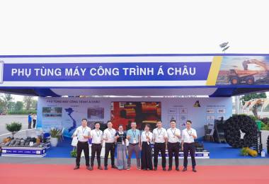 PHỤ TÙNG MÁY CÔNG TRÌNH Á CHÂU GHI DẤU ẤN TẠI TRIỂN LÃM MINING & CONSTRUCTION VIETNAM 2026